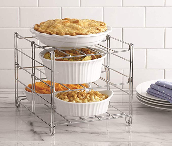 cool kitchen gadgets - 3-tier oven rack