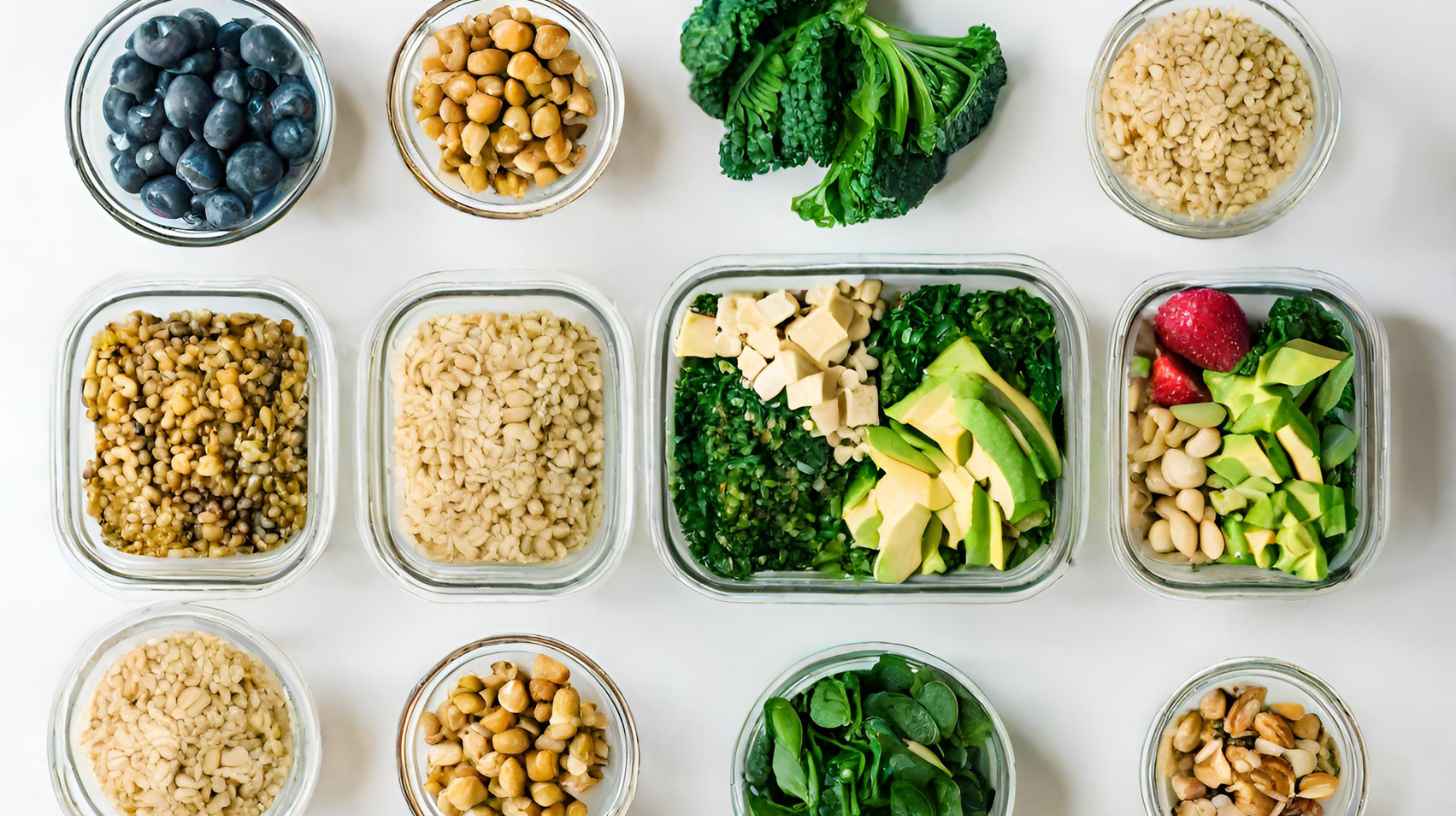 Vegan meal plan for healthy eating