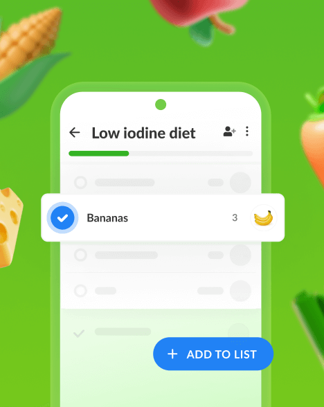 Low Iodine Diet Mobile View