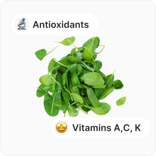 Spinach nutrients