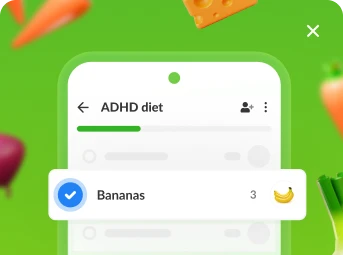 ADHD Diet Mobile View